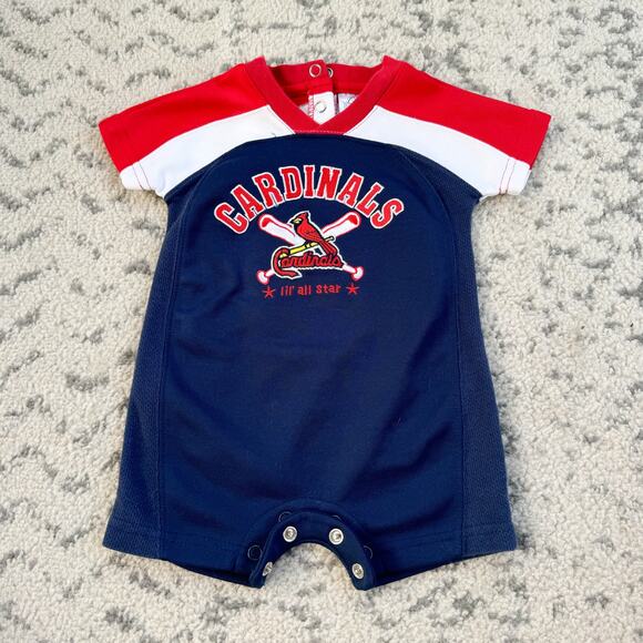 St. Louis Cardinals Infant Romper 3-6 months - Picture 1 of 6